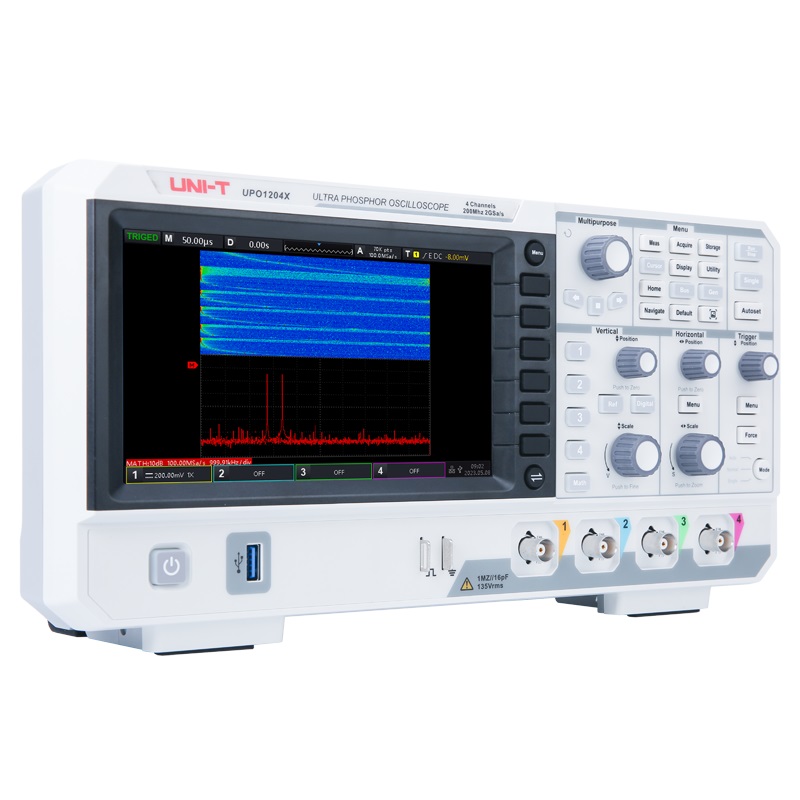 UNI-T UPO1104X 100MHz デジタルオシロス - Digital Storage Oscilloscope 4 Channel 100Mhz のレビューと価格