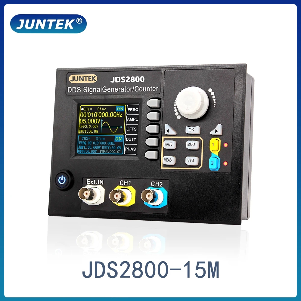 デュアルチャネル周波数計,デジタル制御,dds関数信号発生器 - Dual Channel Arbitrary Waveform Function Generator 60Mhz のレビューと価格