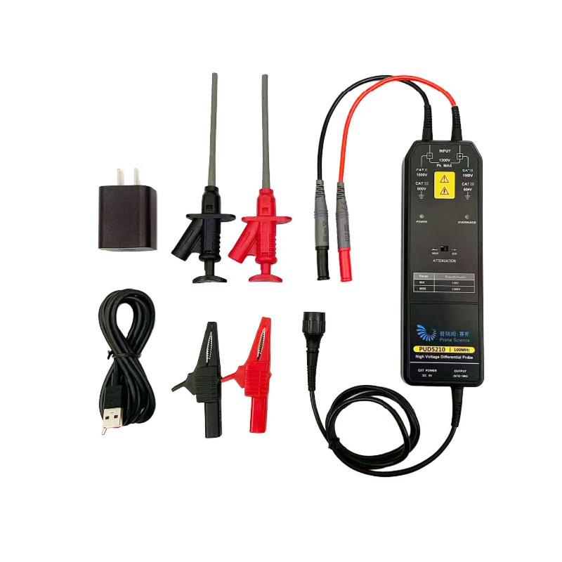 高電圧差動絶縁プローブ PUD5210 100MHz/130 - High Voltage Differential Probe 100Mhz 1300V のレビューと価格