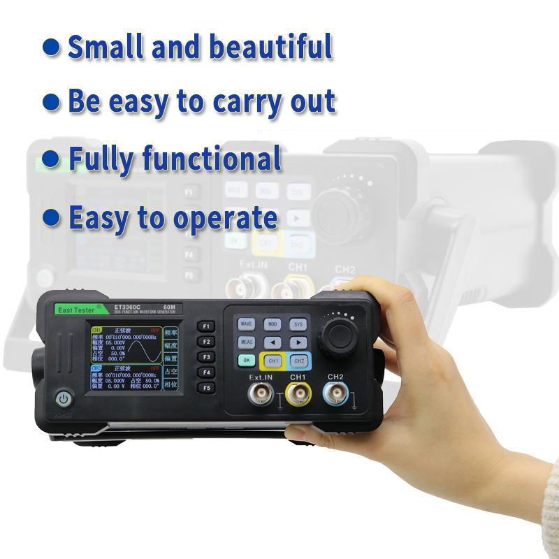 East Tester ET3320C ET3340C ET - Dual Channel Arbitrary Waveform Function Generator 60Mhz のレビューと価格